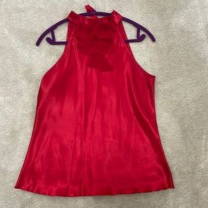 💥Sexy keyhole back satin blouse